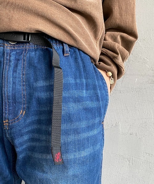 「Gramicci」 デニムパンツ M ダークインディゴブルー メンズ