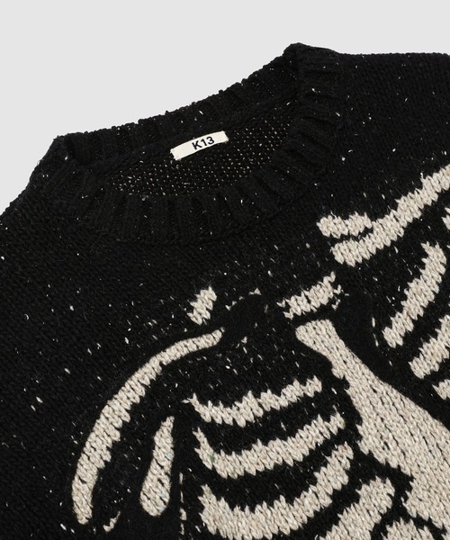 KHOKI（コッキ） セーター ニット Needle punched knit メンズ