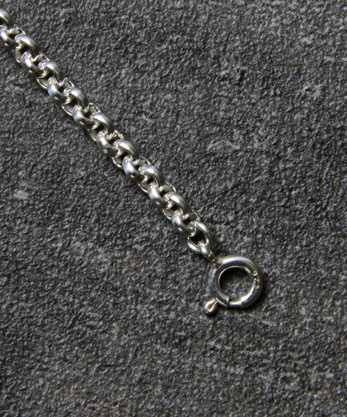 ネックレス THEFT セフト / AZUKI SILVER CHAIN NECKLACE シルバー925ロールチェーンネックレス 50cm