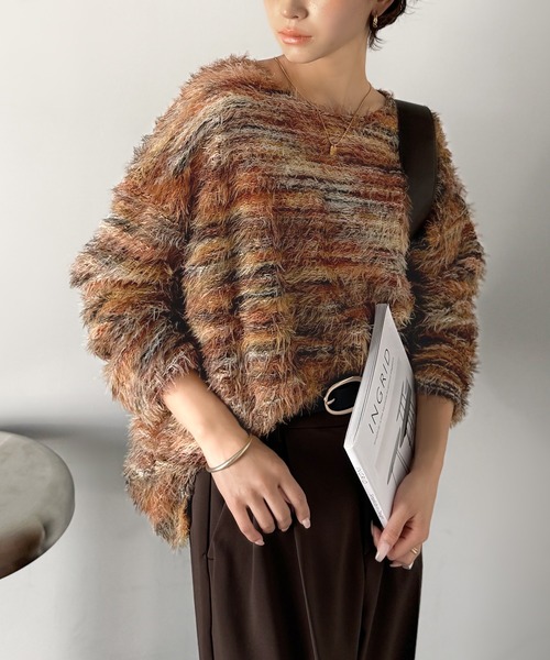 classicalelf（クラシカルエルフ） ニット セーター ふんわり染まる