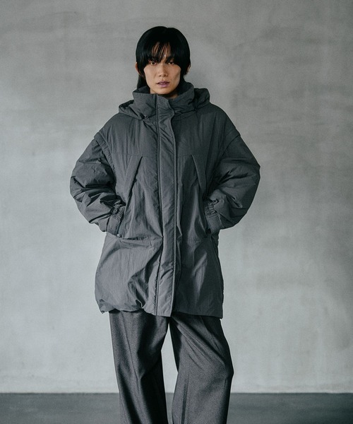 LEPSIM（レプシィム） コート アウター 「撥水加工付き」エアサーマル