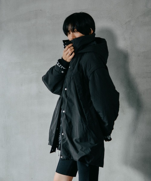 LEPSIM（レプシィム） コート アウター 「撥水加工付き」エアサーマル