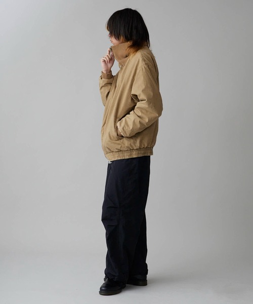 ジャケット・ブルゾン xxxkohxxx MA-1 ジャケット サガラ刺繍 フルジップ 中綿 STUDIUM JK CORE SPEC