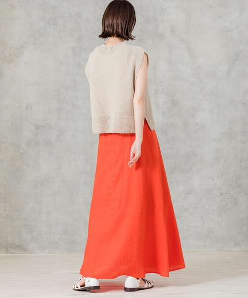 「Gready Brilliant」 「AuieF」フレアスカート 38 レッド レディース_画像4