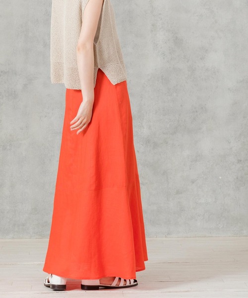 「Gready Brilliant」 「AuieF」フレアスカート 38 レッド レディース_画像7