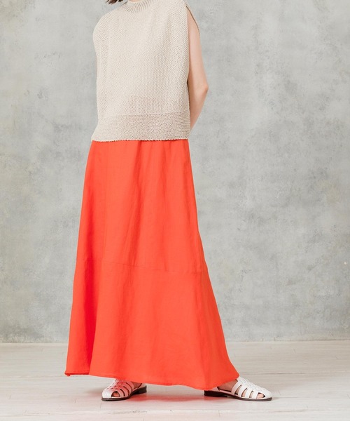 「Gready Brilliant」 「AuieF」フレアスカート 38 レッド レディース_画像9