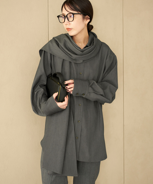 plage（プラージュ） ブラウス シャツ Stole シャツ レディース