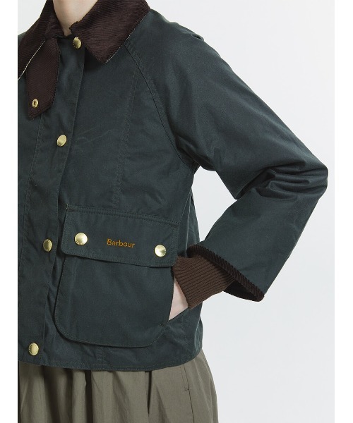ほぼ新品　Barbour BEADNELL ワックスジャケット　ダークグリーン Barbour（バブアー） ブルゾン アウター 「BEADNELL / ビードネル