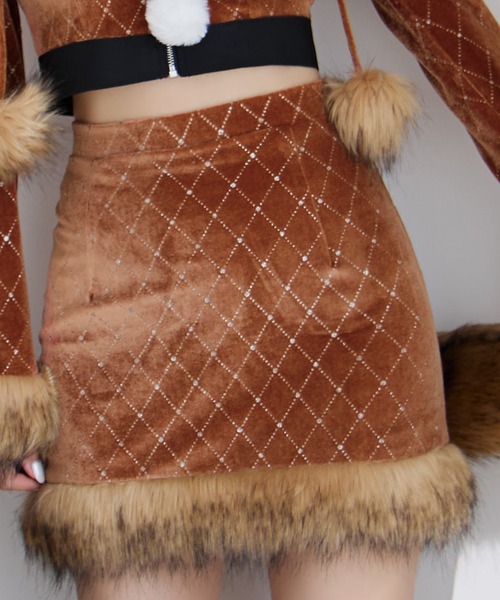 sugar nine コスプレ キルティングビジューきつね 「コスプレ4点セット