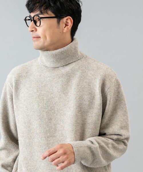 URBAN RESEARCH タートルニット URBAN RESEARCH ROSSO MEN セーター ニット ブークレストレッチ
