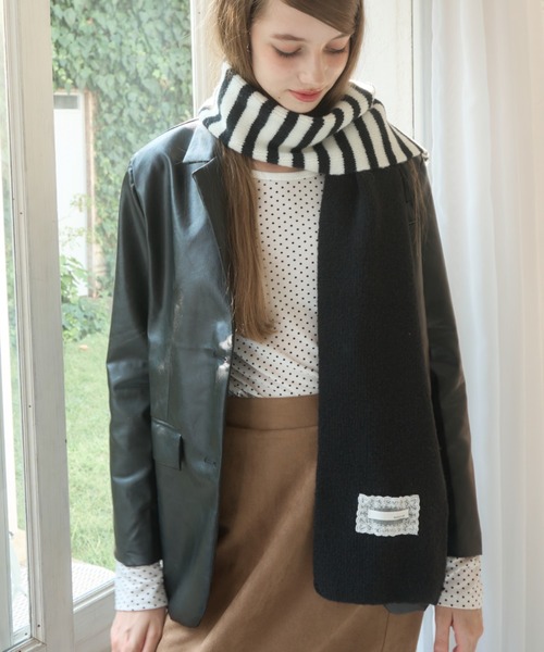 Birthday room（バースデイルーム） マフラー ストール ストライプ