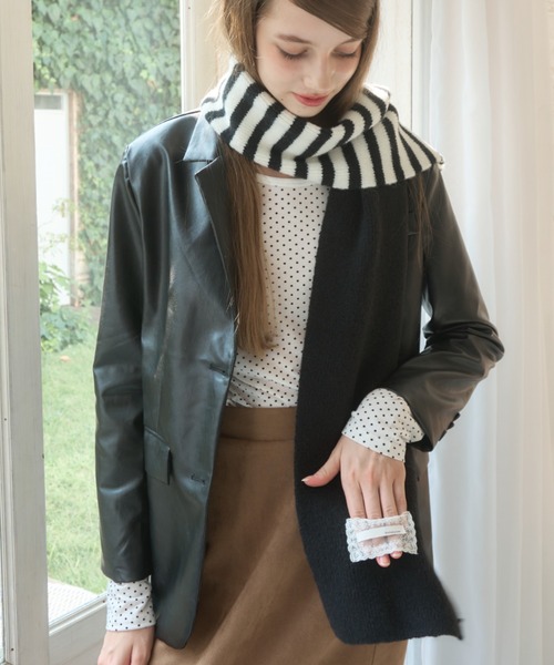 Birthday room（バースデイルーム） マフラー ストール ストライプ