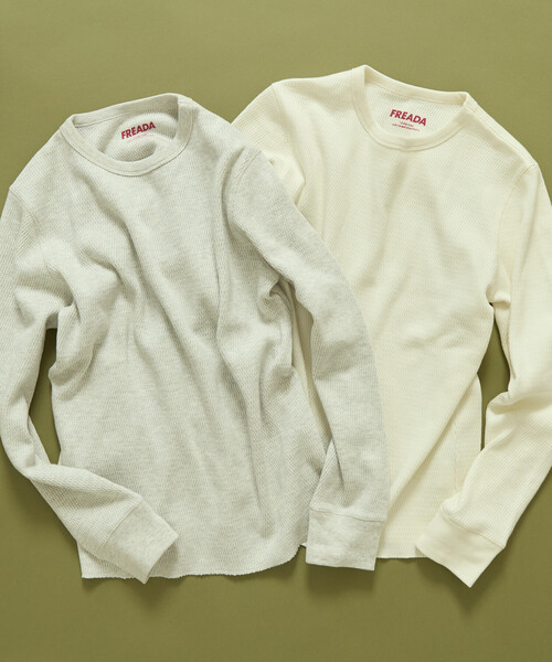 Freada（フリーダ） tシャツ サーマルトップス ”Plain” レディース