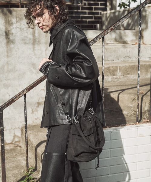 cii ショルダーバッグ KINCHAKU SHOULDER BAG / スエード巾着