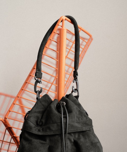 cii ショルダーバッグ KINCHAKU SHOULDER BAG / スエード巾着