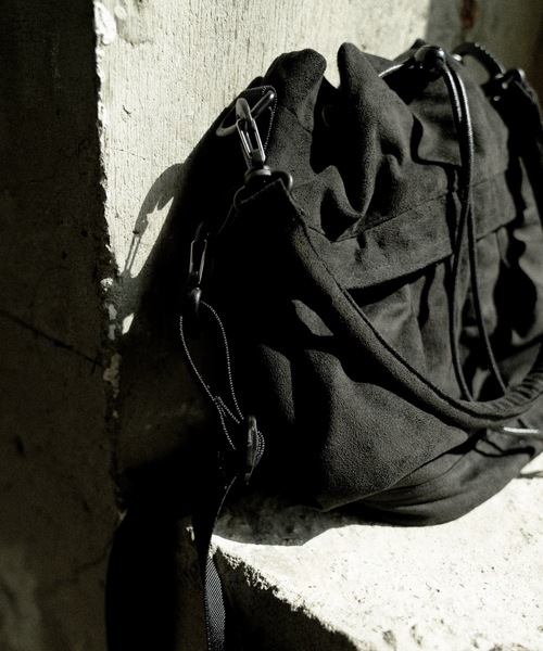 cii ショルダーバッグ 「UNISEX」KINCHAKU SHOULDER BAG / スエード