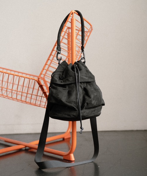 ショルダーバッグ chiiiibag  kinchaku cii ショルダーバッグ 「UNISEX」KINCHAKU SHOULDER BAG / スエード