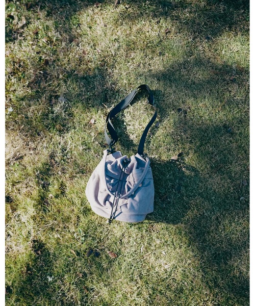 cii ショルダーバッグ 「UNISEX」KINCHAKU SHOULDER BAG / スエード