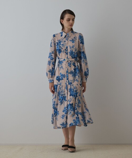 Diagram ワンピース ブーケフラワープリントワンピース : ZOZOTOWN