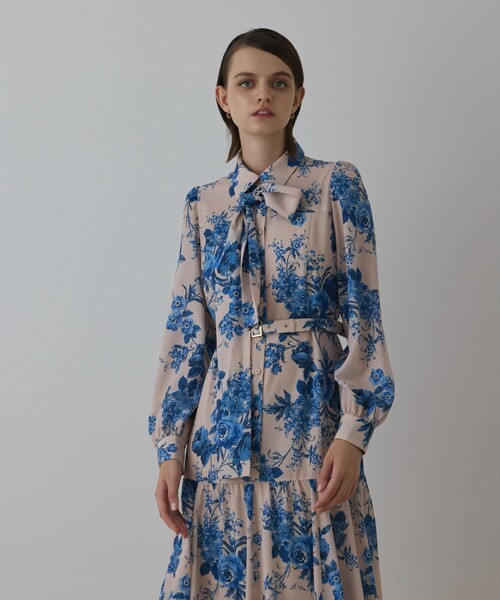 Diagram ワンピース ブーケフラワープリントワンピース : ZOZOTOWN