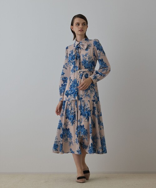 Diagram ワンピース ブーケフラワープリントワンピース : ZOZOTOWN