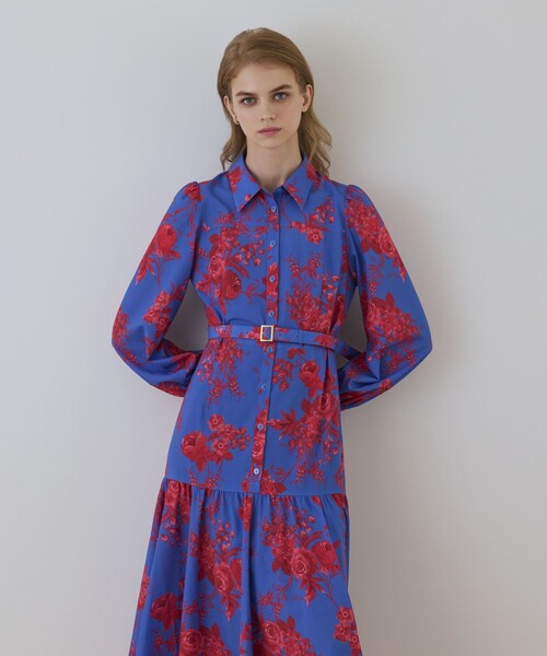 Diagram ワンピース ブーケフラワープリントワンピース : ZOZOTOWN