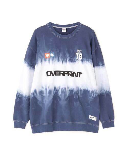 over print（オーバープリント） トレーナー スウェット overprint 