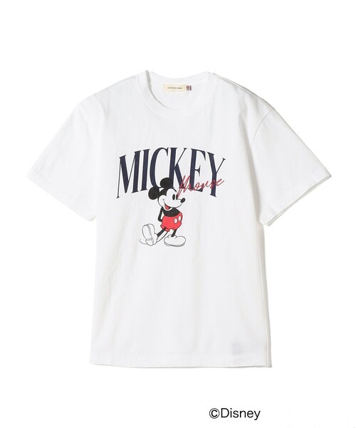 「GOOD ROCK SPEED」 半袖Tシャツ「Disneyコラボ」 ONE SIZE ネイビー レディース_画像2