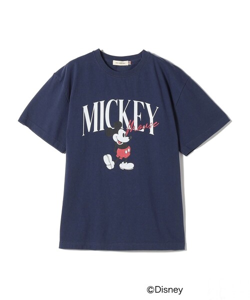 「GOOD ROCK SPEED」 半袖Tシャツ「Disneyコラボ」 ONE SIZE ネイビー レディース_画像4