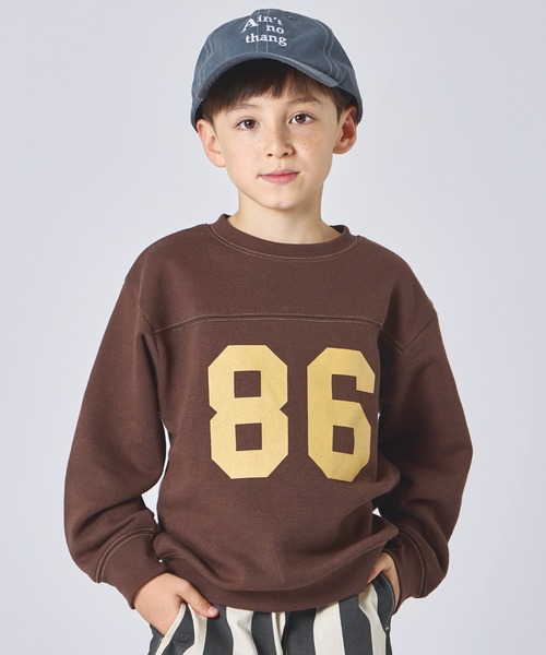 pairmanon（ペアマノン） トレーナー 「ぬくふわ」裏起毛 配色ステッチ