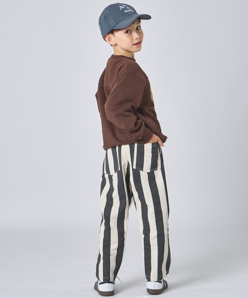 pairmanon（ペアマノン） トレーナー 「ぬくふわ」裏起毛 配色ステッチ