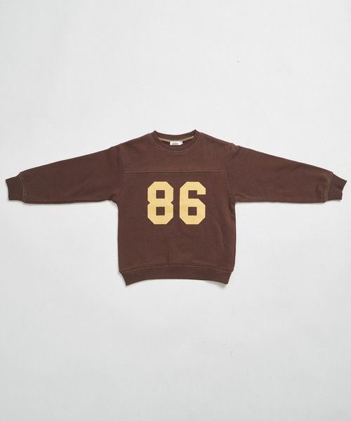 pairmanon（ペアマノン） トレーナー 「ぬくふわ」裏起毛 配色ステッチ