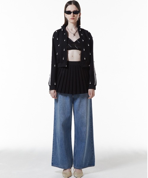 JOSE MOON（ジョゼムーン） スカート JOSEMOON JERSEY PLEATED SKIRT