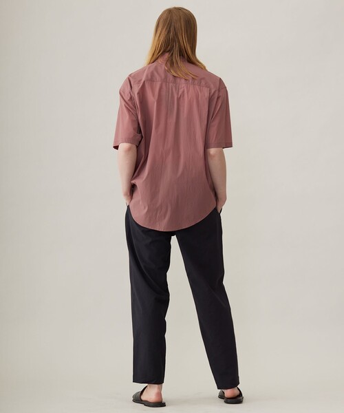 「UNFILO」 半袖シャツ MEDIUM ネイビー メンズ_画像8