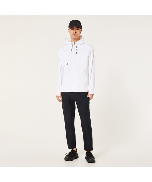 OAKLEY ホワイト フルジッパージャケット OAKLEY（オークリー） コート ジャケット O-SYNC PACK FLEECE JACKET