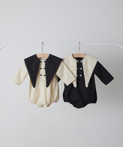 riziere（リジェール） ベビー服 ロンパース 「リンクコーデ」配色