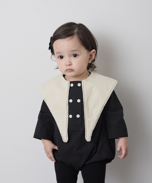 riziere(リジェール) ベビー服 ロンパース 「リンクコーデ」配色 riziere(リジェール) ベビー服 ロンパース 「リンクコーデ」配色