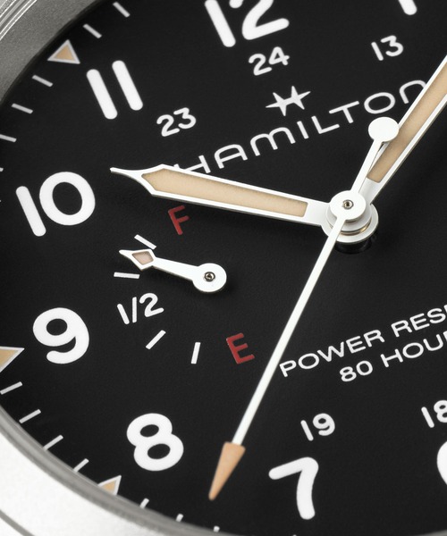 腕時計 HAMILTON 「ハミルトン」 腕時計 Khaki Field （カーキ フィールド） Power Reserve メカニカル 機械式 40の画像