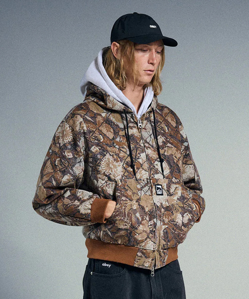 OBEY（オベイ） ブルゾン アウター GLEN ZIP UP JACKET メンズ