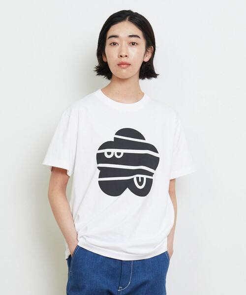 「FRAPBOIS PARK」 半袖Tシャツ 1 ホワイト レディース_画像2