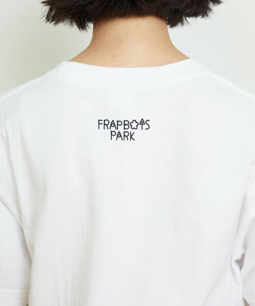 「FRAPBOIS PARK」 半袖Tシャツ 1 ホワイト レディース_画像6