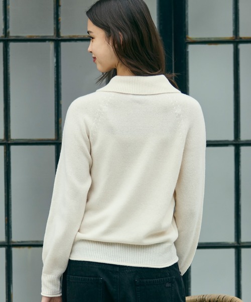LACOSTE（ラコステ） ニット セーター 3Dニッティングハーフボタン
