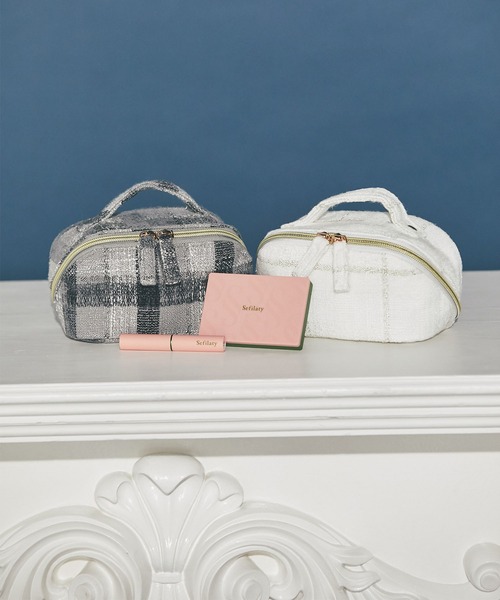 tocco closet（トッコ クローゼット） ポーチ ツイード立体ポーチ「新