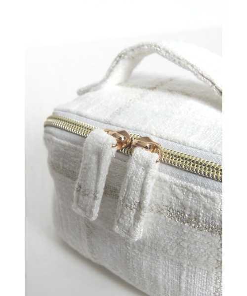 tocco closet（トッコ クローゼット） ポーチ ツイード立体ポーチ「新