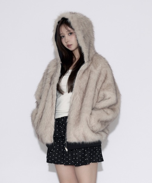 tinkerend（ティンカーエンド） ブルゾン アウター Reversible Fur
