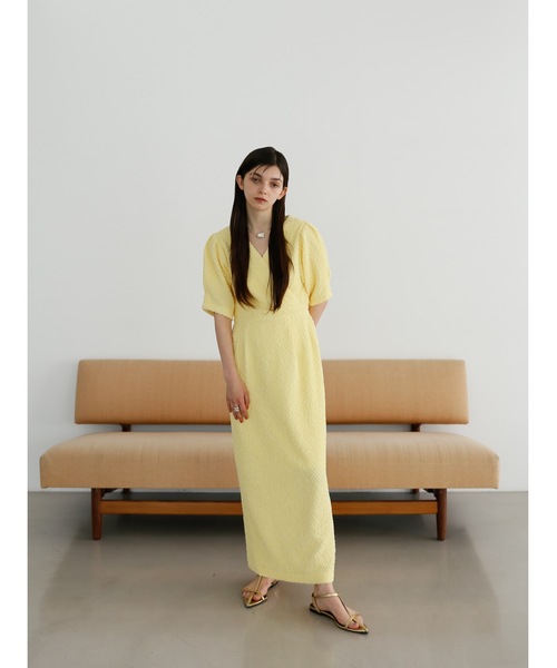 Katrin TOKYO 半袖ワンピース S レモンイエロー レディース : ZOZOTOWN