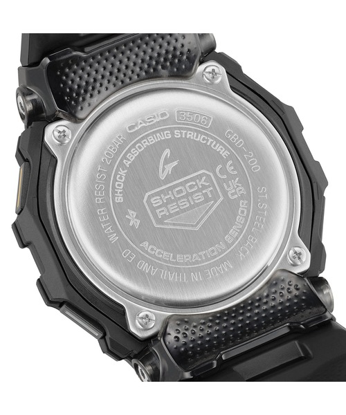 G-SHOCK 腕時計 G-SQUAD(ジー・スクワッド) / GBD-200-1A1JF メンズ