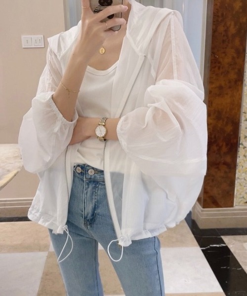 「LADY LIKE」 ブルゾン M ベージュ レディース_画像2