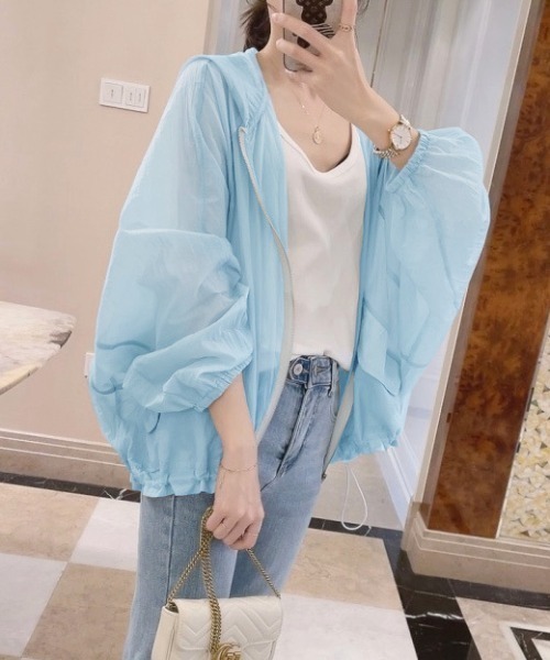 「LADY LIKE」 ブルゾン M ベージュ レディース_画像3