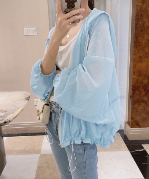 「LADY LIKE」 ブルゾン M ベージュ レディース_画像4